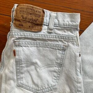1990s Orange Tab Levi's size 33" x 32"